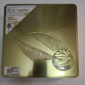 Wizarding World Harry Potter Golden Snitch 550 Piece Jigsaw Puzzle NEW